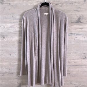 Debut open-front cardi